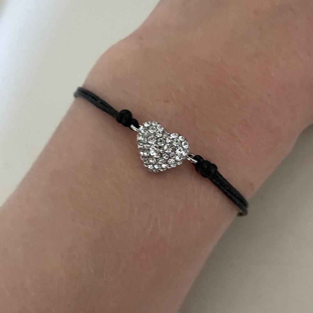 Fossil heart bracelet